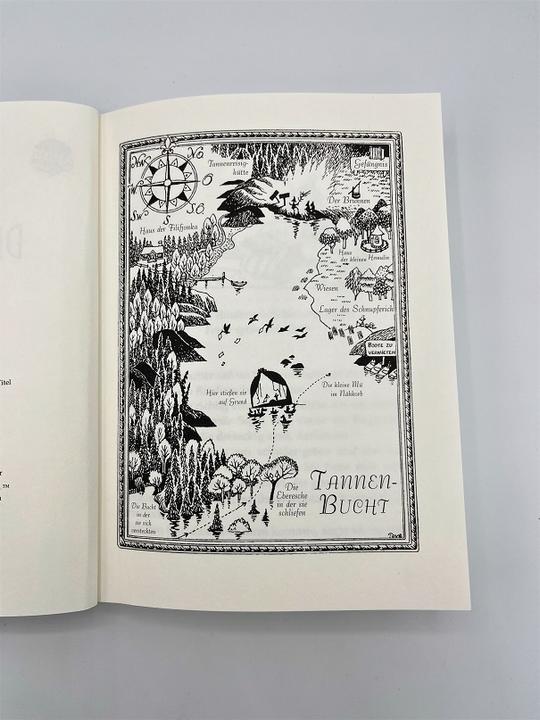Actual product image The Moomins (5). Storm in Moomin Valley (Tove Jansson, Birgitta Kicherer, German)