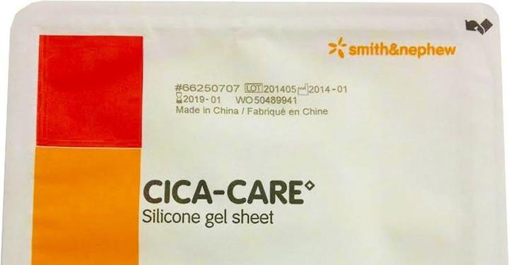Actual product image Cica Care Silicone gel scar dressing (1 x)