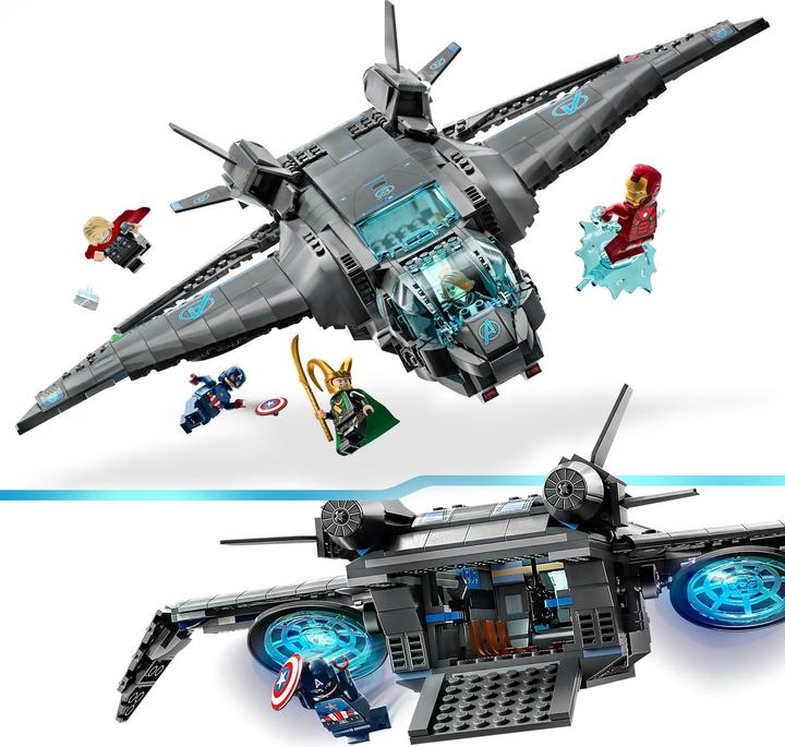 Actual product image LEGO The Avengers' Quinjet (76248, LEGO Marvel)