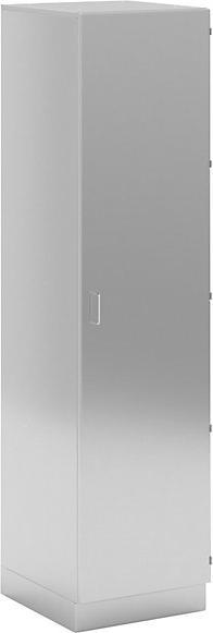 Produktbild kaiserkraft Reinraum-Hochschrank aus Edelstahl (50 x 58.5 x 200 cm)