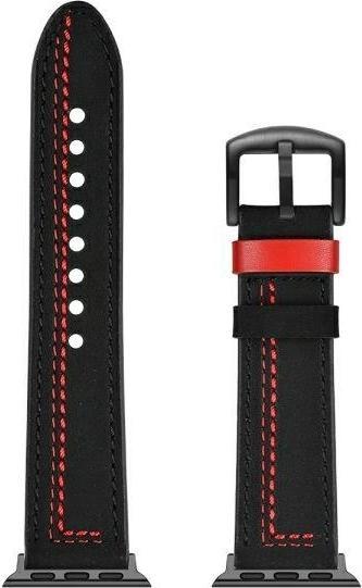 Image du produit Beline pasek Watch 22mm Casual czarny/black (22 mm, Matières plastiques, cuir écologique)