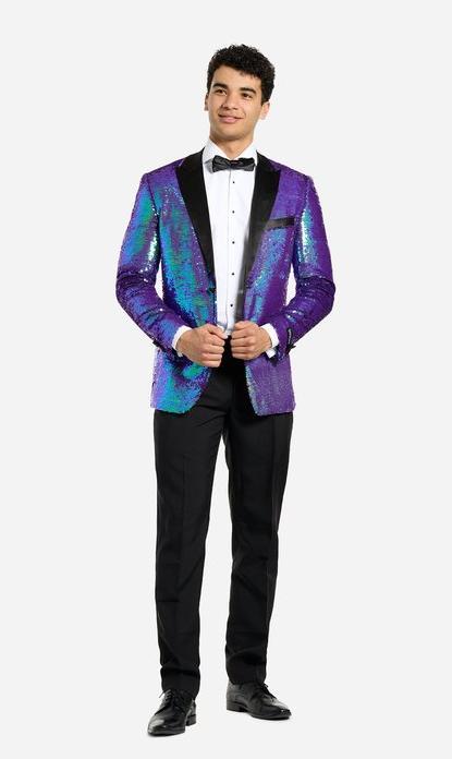 Produktbild OppoSuits Smoking - Sapphire Sequins (54)