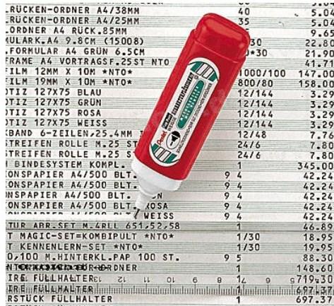 Actual product image Pentel Fine correction pin