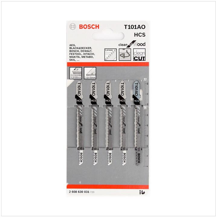 Image du produit Bosch Professional Zubehör Lame Jigsaw T 101 AO, Clean