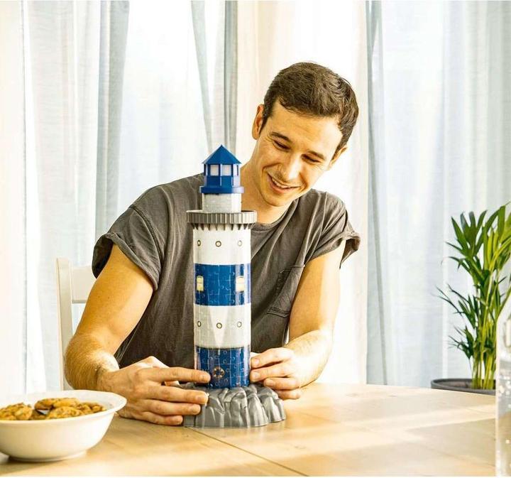 Actual product image Ravensburger Lighthouse at night (216 pieces)
