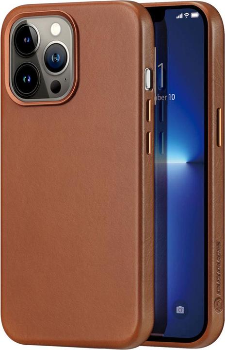 Actual product image Dux Ducis Naples Series Genuine Leather Case (Apple iPhone 13 Pro Max)