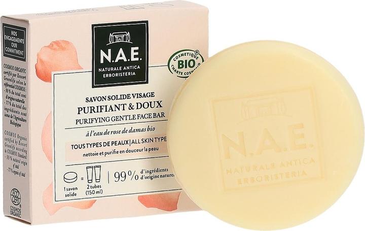 Immagine prodotto N.A.E. Naturale Antica Erboristeria Barretta purificante delicata per il viso, con certificazione (Sapone)