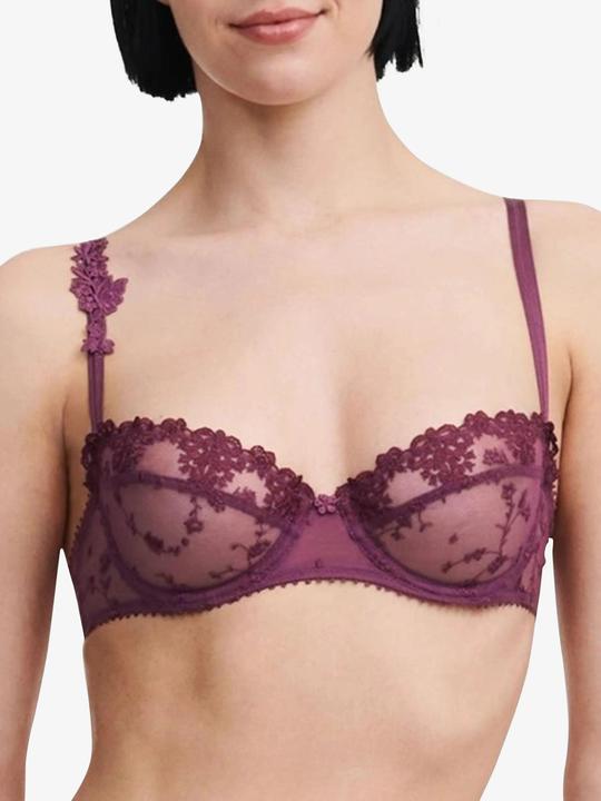 Image du produit Passionata Soutien-gorge balconnet "White Nights" bordeaux (75 D)