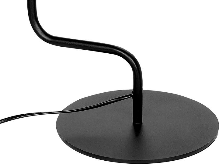 Image du produit Beliani Lampadaire métal noir 154 cm forme conique RIMAVA (E14)