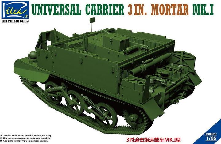 Immagine prodotto Riich Models Portapacchi universale da 3 pollici. Mortaio Mk.1