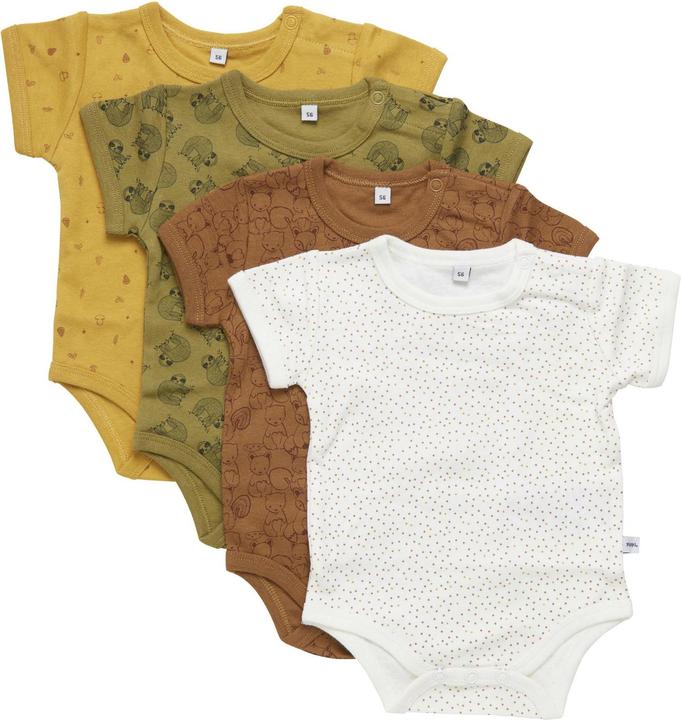 Image du produit Pippi Body manches courtes Lot de 4 Tinsel Gr. 92 (92)