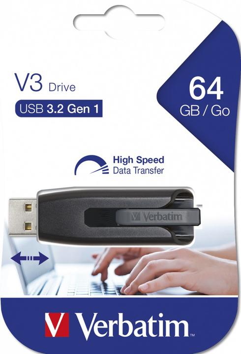Image du produit Verbatim Store 'n' Go V3 (64 Go, USB-A)