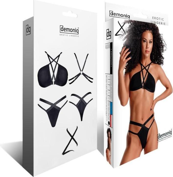 Immagine prodotto Demoniq Set slip e reggiseno "LXCasilda001 (XXL)