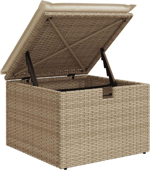 Produktbild VidaXL Gartenmöbel Sofa Garnitur Gartengarnitur Garten Sitzgruppe 8-tlg. Beige