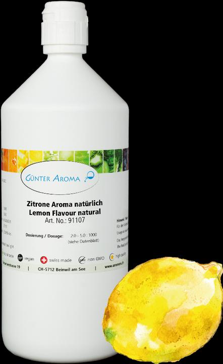 Actual product image Günter Aroma Lemon baking flavour (1000 g)