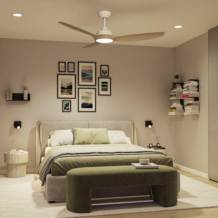Produktbild Philips Olas Deckenventilatorleuchte 32 W (Ventilator) + 24 W (Leuchte)
