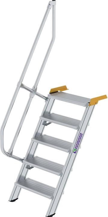 Immagine prodotto Munk Scale 60ï¿½ larghezza pedata 600 mm 5 pedate alluminio nervato (60 cm)