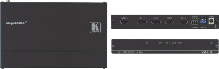 VM-4H2 - Video-/Audio-Splitter - 4 x HDMI