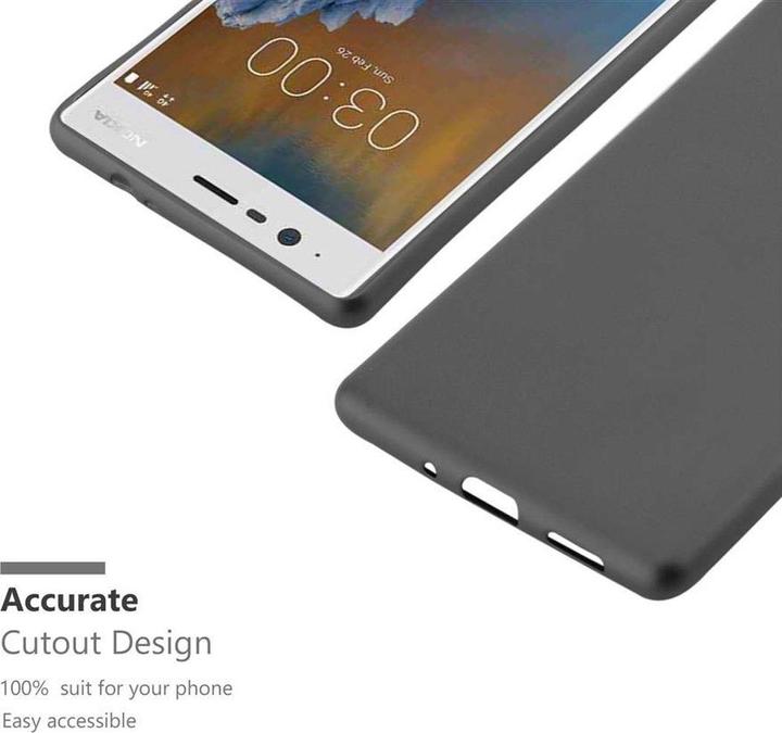 Immagine prodotto Cadorabo Copertura metallica opaca in TPU (Samsung Galaxy J3 2017 (versione USA))