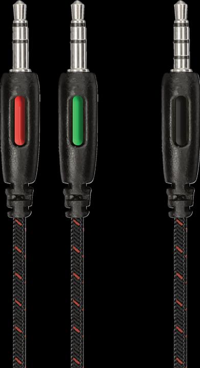 Immagine prodotto Trust Cuffia GXT 323 Carus Rosso/Nero (Cablato)
