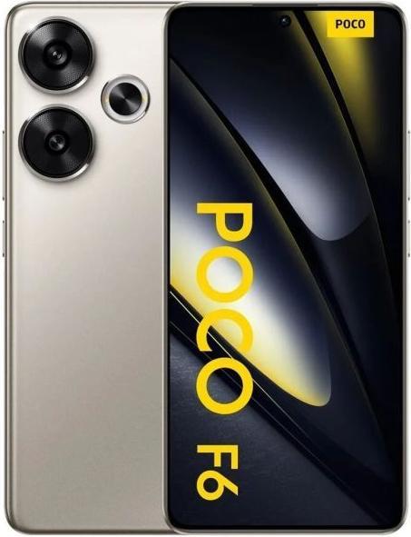 Image du produit Xiaomi Poco F6 (256 Go, Titane, 6.67", Double SIM, 50 Mpx, 5G)