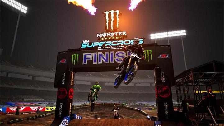 Actual product image Milestone Monster Energy Supercross - The Official Videogame 6 (PS4, DE, FR, IT)