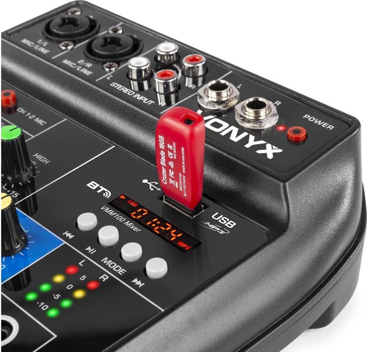 Produktbild Vonyx Mischpult VMM100 (Studio- und Livemixer)