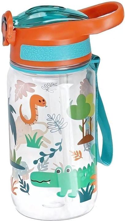 Produktbild Milkii Strohhalm-Flasche, 500 ml, Jungle (0.40 l)