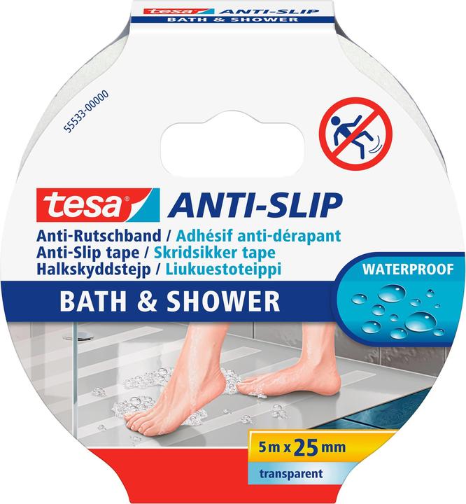 tesa Anti Rutschband Bad & Dusche (25 mm)