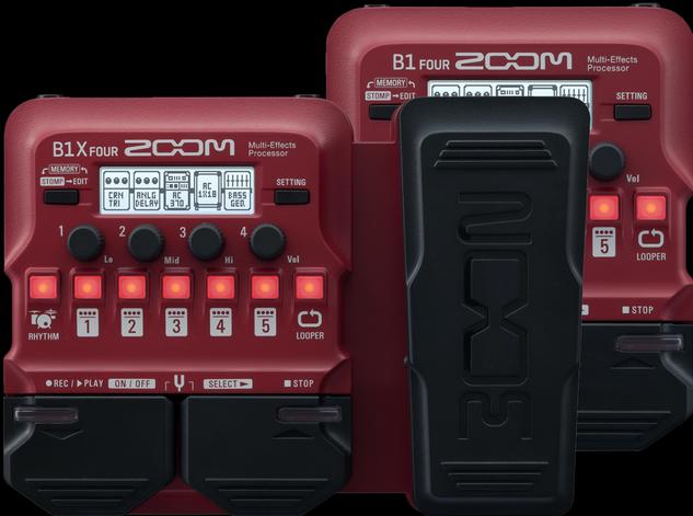 Actual product image Zoom B1 FOUR Bass Effect (Bass)