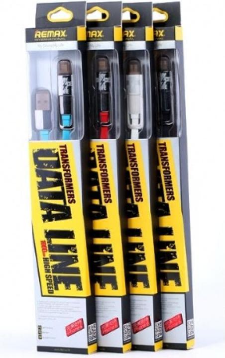 Image du produit Remax Transformers Câble de charge 2-en-1 Lightning MicroUSB vers USB-A