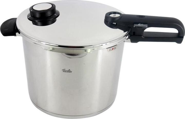 Actual product image Fissler Premium pressure cooker (26 cm, Steam cooker, Stainless steel)