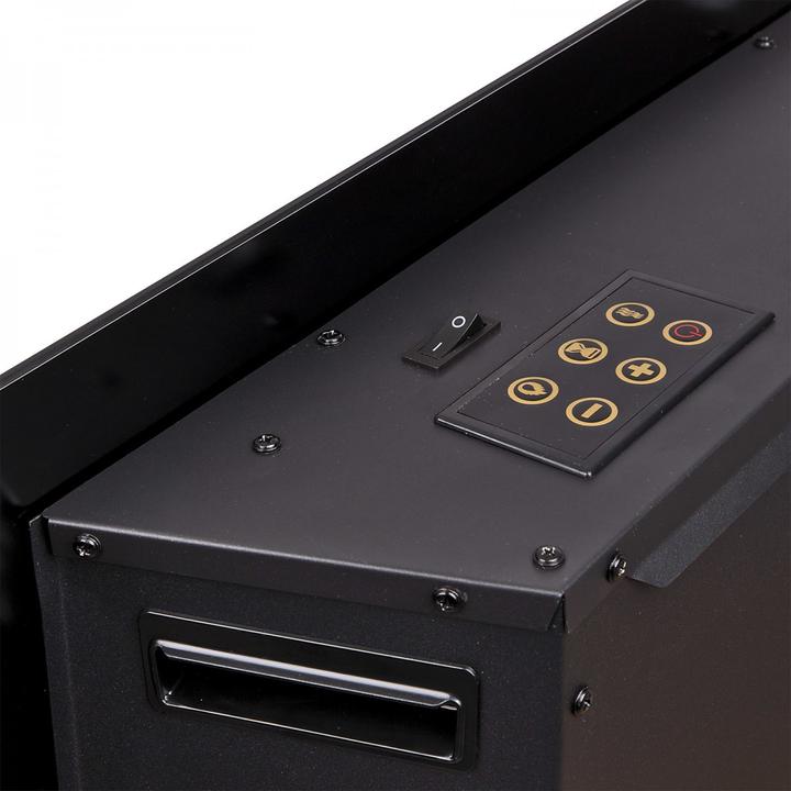 Produktbild Dema Wandkamin Elektrokamin Kamin elektrisch mit Heizung und Fernbedienung 1800 W