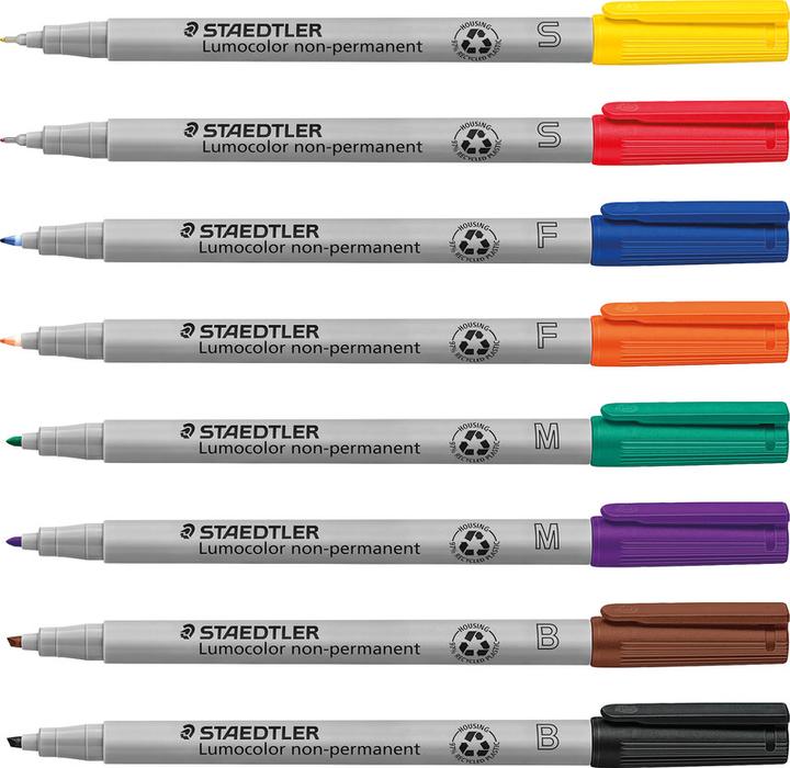 Immagine prodotto Staedtler Lumocolor non permanente (Verde, 0.60 mm, 10 x)
