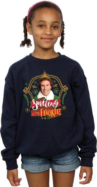 Produktbild Elf Buddy Smiling Sweatshirt Mädchen (116)