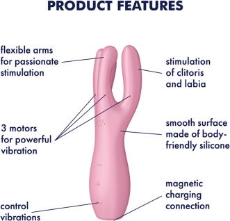Produktbild Satisfyer Threesome 3 Lay-on Vibrator