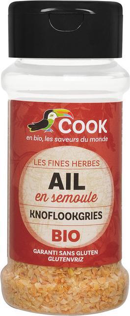 Actual product image Cook BIO-Knoblauch grob gemahlen - 50g - (50 g)