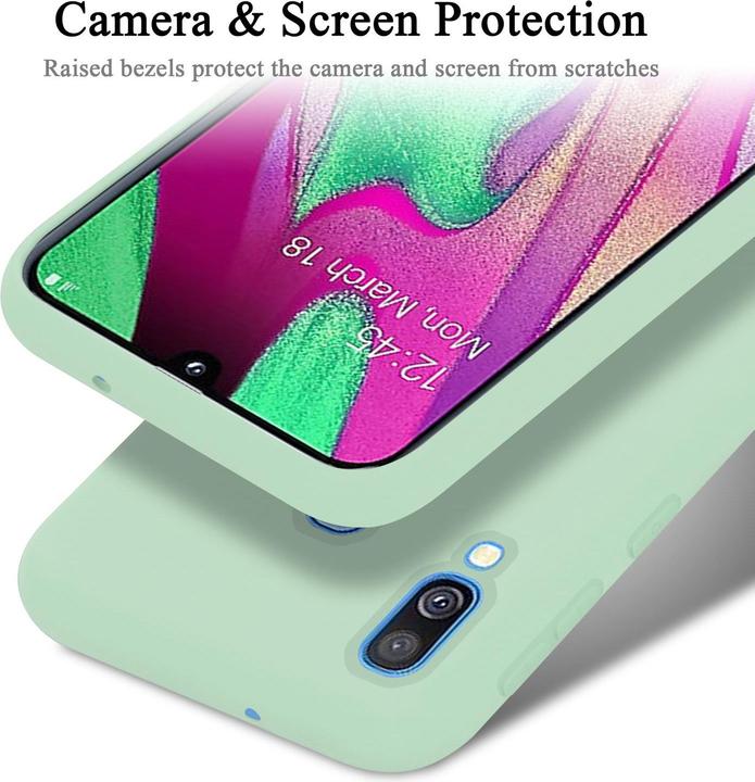 Produktbild Cadorabo TPU Liquid Silicone Case Cover (Samsung Galaxy A40)