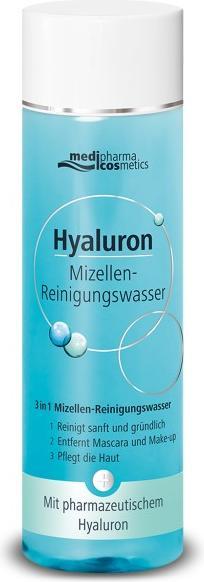 Produktbild Medipharma cosmetics Hyaluron Mizellen-Reinigungswasser, 200 ml Lösung (Reinigungslotion, 200 ml)