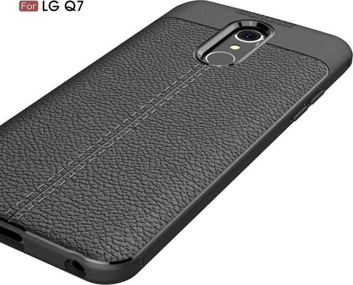 Immagine prodotto Screenguard LG Q7+ Custodia Design in pelle Copertura in TPU (LG Q7+)