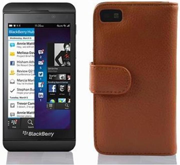 Produktbild Cadorabo Book mit Struktur Cover (Blackberry Z10)