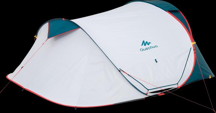 Actual product image Quechua 2 Seconds 3 XL Fresh&Black (Pitching tent, 5.43 kg, 3 persons)