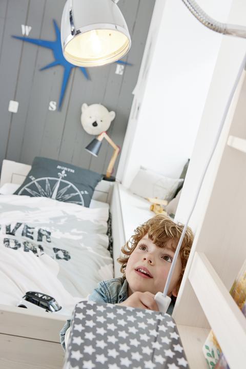 Produktbild Lifetime Kidsrooms Kinderbett Kinderzimmer Basisbett Adventure mit Roll Lattenrost (90 x 200 cm)
