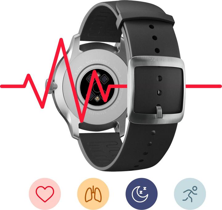 Image du produit Withings ScanWatch 2 (42 mm, WLAN uniquement)