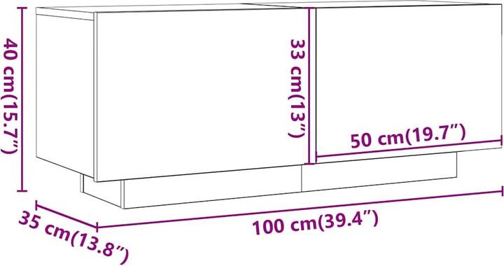 Actual product image VidaXL Paddy (200 x 35 x 40 cm)