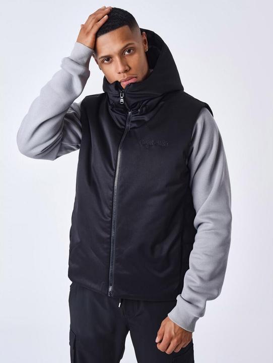 Project X Paris Oversized ärmellose Daunenjacke (L)