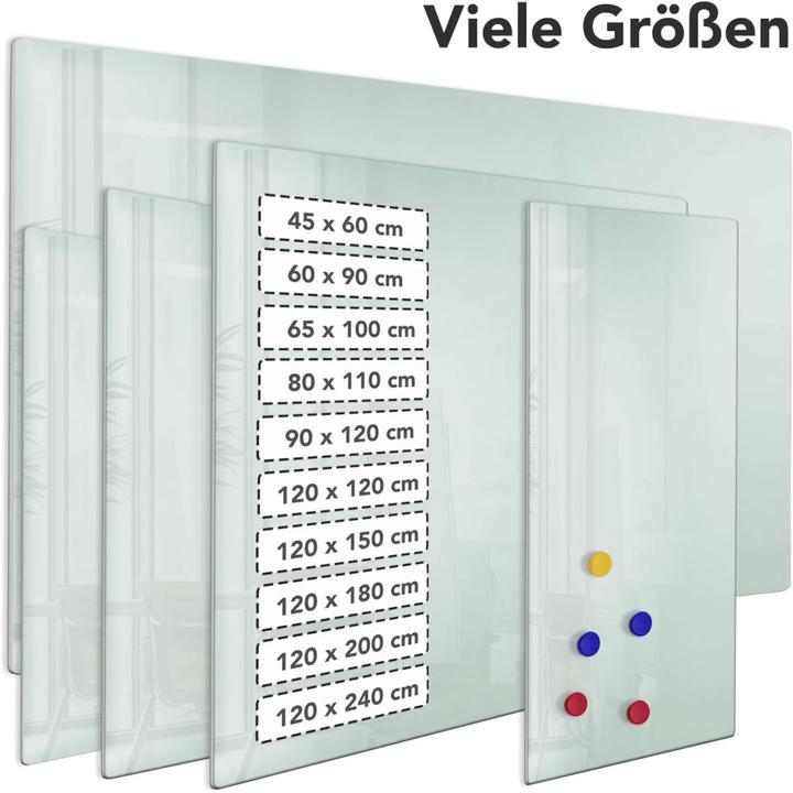 Produktbild Master of Boards Glasboard Sicherheitsglas (90 x 120 cm)