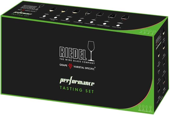 Actual product image Riedel Tasting Set + Polishing Cloth Performance (5 Glasses, Wine glasses set)
