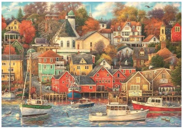 Actual product image Clementoni Good Times Harbor (1500 pieces)
