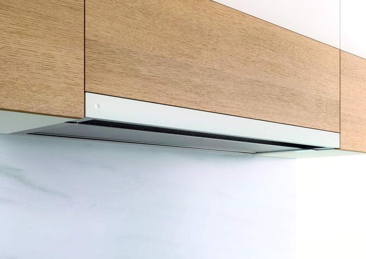 Actual product image Berbel Built-in hood Glassline 60 BEH 60 GL white exhaust air (4011593-010)